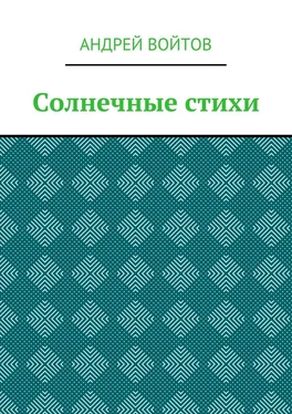 Андрей Войтов Солнечные стихи обложка книги