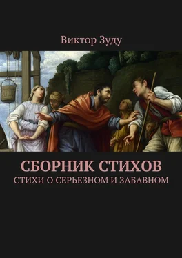 Виктор Зуду Сборник стихов. Стихи о серьезном и забавном обложка книги