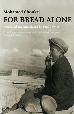 Mohamed Choukri For Bread Alone обложка книги