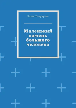 Бэлла Темукуева Маленький камень большого человека обложка книги