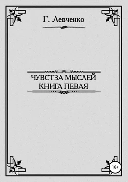 Георгий Левченко Чувства мыслей. Книга первая обложка книги