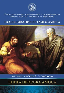 Арсений Соколов Книга пророка Амоса. Введение и комментарий обложка книги