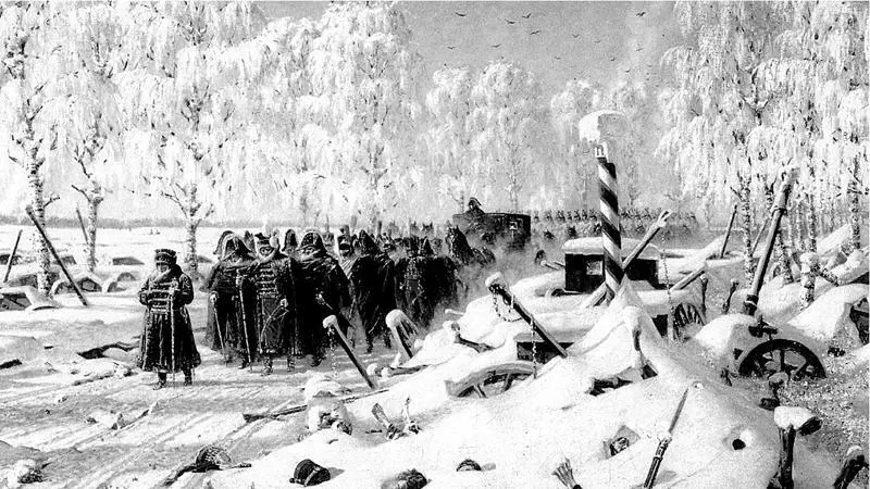 В Верещагин На Большой дороге Отступление бегство 18871895 гг Кстати - фото 3