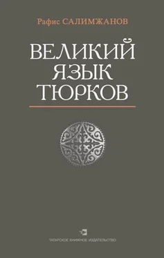 Рафис Салимжанов Великий язык тюрков обложка книги