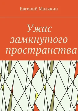 Евгений Малякин Ужас замкнутого пространства. Криминально-политический детектив 2000 года обложка книги