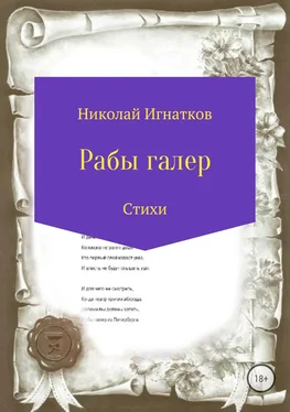 Николай Игнатков Рабы галер обложка книги
