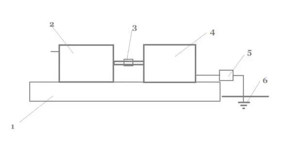 1 Dielectric stand 2 Plugin motor 3 Coupling between shafts 4 A motor - фото 2