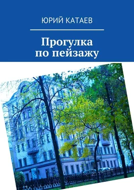 Юрий Катаев Прогулка по пейзажу обложка книги
