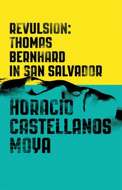 Horacio Castellanos Moya Revulsion: Thomas Bernhard in San Salvador обложка книги