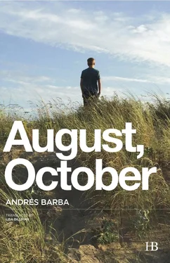 Andrés Barba August, October обложка книги