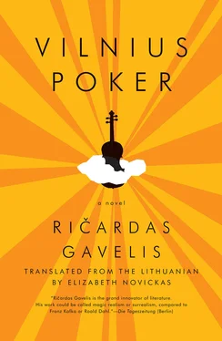 Ricardas Gavelis Vilnius Poker обложка книги