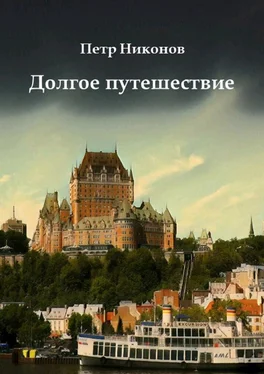 Петр Никонов Долгое путешествие. Остросюжетный иронический мистический шпионский детективный путеводитель обложка книги