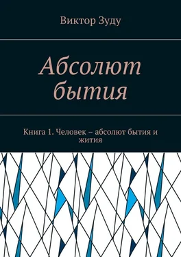 Виктор Зуду Абсолют бытия. Книга 1. Человек – абсолют бытия и жития обложка книги