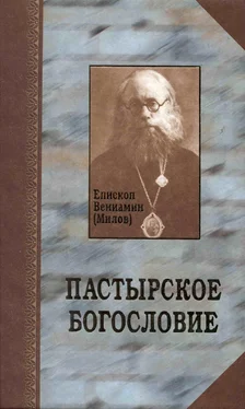 епископ Вениамин (Милов) Пастырское богословие обложка книги