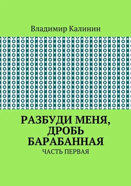 Владимир Калинин Разбуди меня, дробь барабанная. Часть первая обложка книги