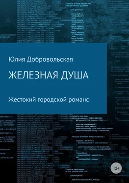 Юлия Добровольская Железная душа. Современный жестокий городской романс обложка книги