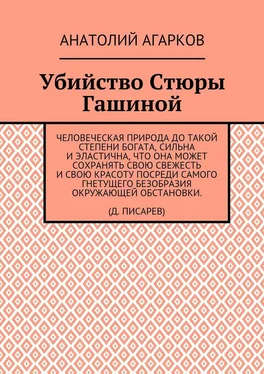 Анатолий Агарков Убийство Стюры Гашиной обложка книги