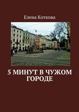 Елена Коткова 5 минут в чужом городе обложка книги
