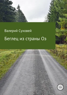 Валерий Суховей Беглец из страны Оз обложка книги