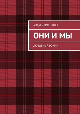 Андрей Волошин Они и мы. Любовный роман обложка книги