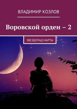 Владимир Козлов Воровской орден – 2. Звездопад Марты обложка книги