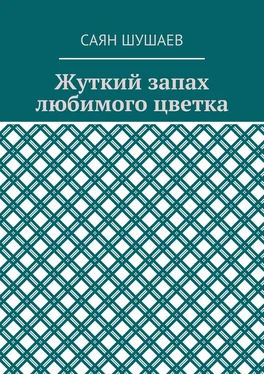 Саян Шушаев Жуткий запах любимого цветка обложка книги