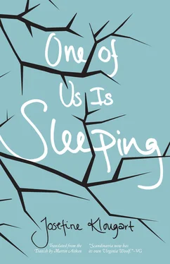 Josefine Klougart One of Us Is Sleeping обложка книги