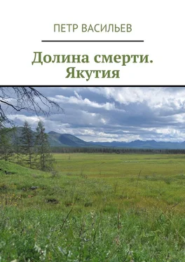 Петр Васильев Долина смерти. Якутия обложка книги