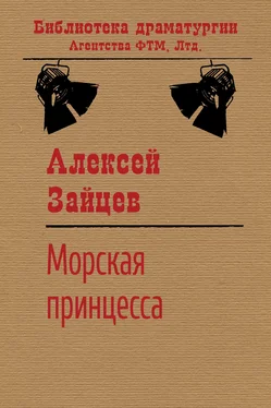 Алексей Зайцев Морская принцесса обложка книги