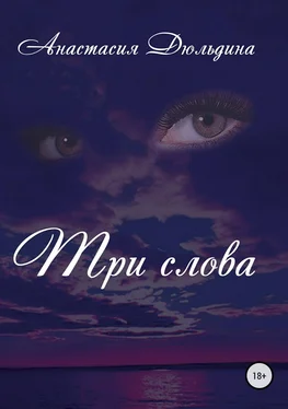 Анастасия Дюльдина Три слова обложка книги