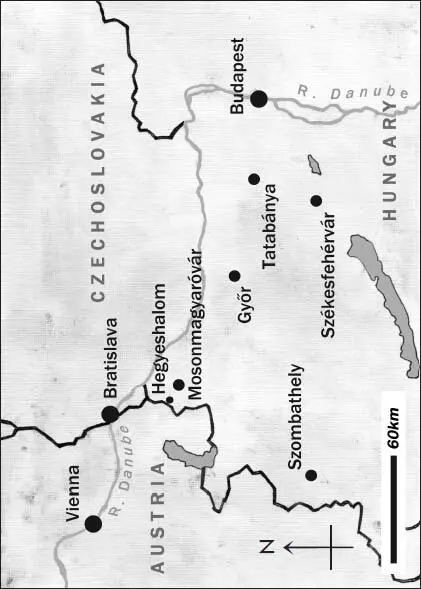 THE DISTRICTS OF BUDAPEST CENTRAL BUDAPEST SHOWING THE POSITION OF THE - фото 42