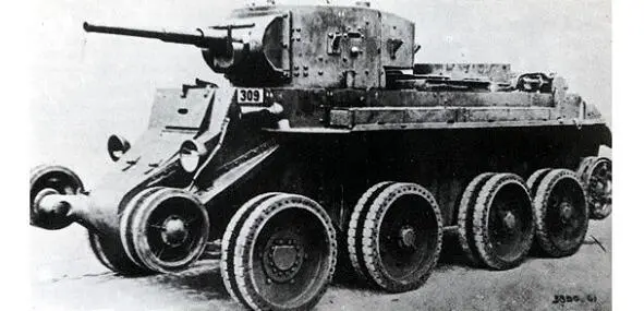 Wheelcaterpillar BT5 Uzbrojenie 45 mm pistolet 115 pocisków w połączeniu - фото 15