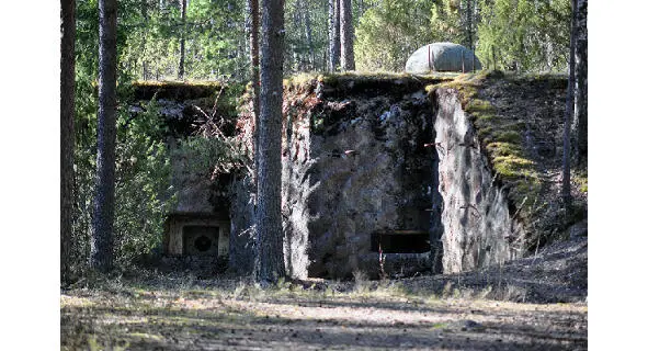 Linia kropkowa w Mannerheim Haubica B4 kaliber 203 milimetrów Główny - фото 26