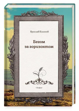 Ярослав Колосов Бегом за горизонтом обложка книги