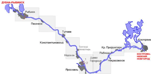 Схемы перехода 425 км 600 км по вестовым километровым меткам лоции - фото 53