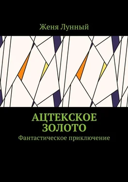 Женя Лунный Ацтекское золото. Фантастическое приключение обложка книги