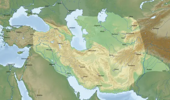 2 1 Empire mongol milieu du XIIIe siècle la région dépasse le territoire de - фото 84