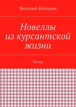 Виталий Володин Новеллы из курсантской жизни. Питер обложка книги