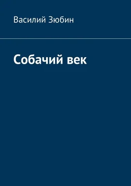 Василий Зюбин Собачий век обложка книги