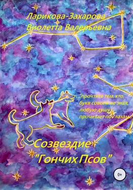 Виолетта Ларикова-Захарова Созвездие «Гончих Псов» обложка книги