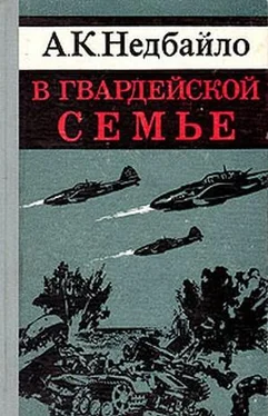 Анатолий Недбайло В гвардейской семье обложка книги