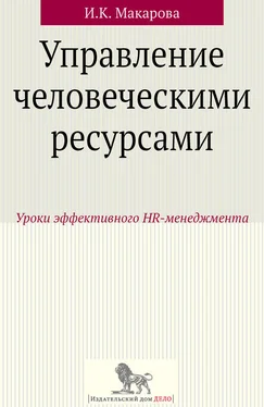 Ирина Макарова Управление человеческими ресурсами. Уроки эффективного HR-менеджмента обложка книги