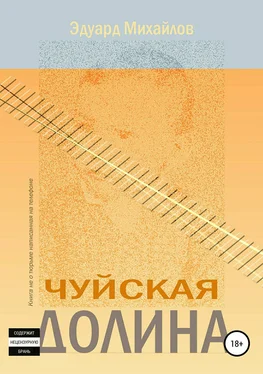 Эдуард Михайлов Чуйская долина обложка книги