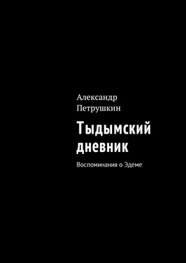 Александр Петрушкин Тыдымский дневник. Воспоминания о Эдеме обложка книги