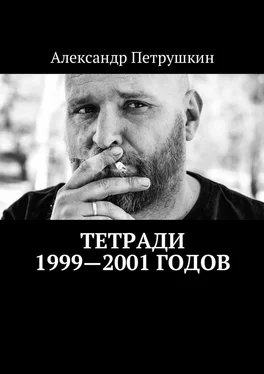 Александр Петрушкин Тетради 1999—2001 годов обложка книги