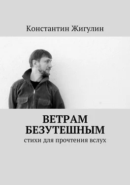 Константин Жигулин Ветрам Безутешным. Стихи для прочтения вслух обложка книги