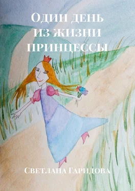 Светлана Гаридова Один день из жизни принцессы обложка книги