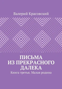 Валерий Красовский Письма из прекрасного далека. Книга третья. Малая родина обложка книги