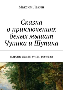 Максим Лакин Сказка о приключениях белых мышат Чупика и Щупика. И другие сказки, стихи, рассказы обложка книги