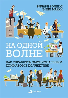 Энни Макки На одной волне: Как управлять эмоциональным климатом в коллективе обложка книги